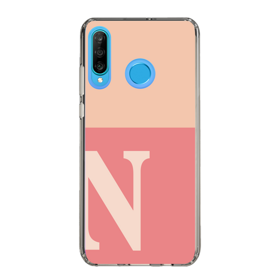 Slim Protection Case［ Original - initial two tone - N pink ］