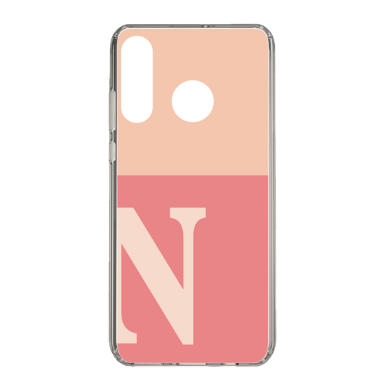 Slim Protection Case［ Original - initial two tone - N pink ］