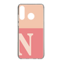 Slim Protection Case［ Original - initial two tone - N pink ］