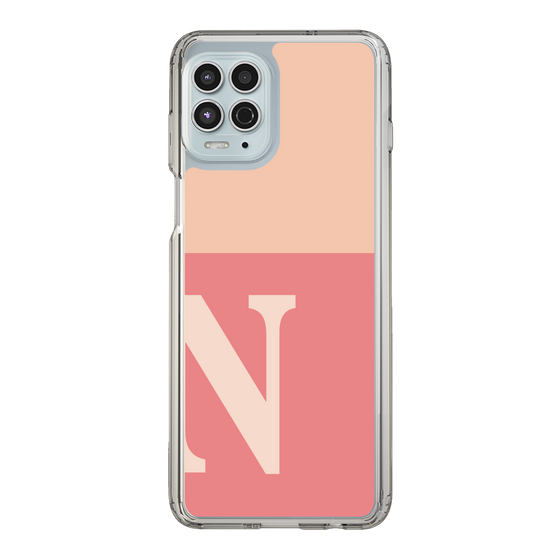 Slim Protection Case［ Original - initial two tone - N pink ］