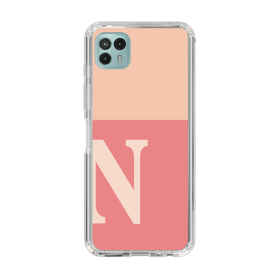 Slim Protection Case［ Original - initial two tone - N pink ］