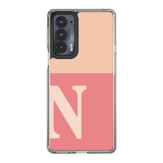 Slim Protection Case［ Original - initial two tone - N pink ］