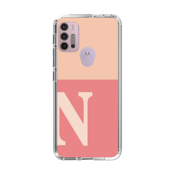 Slim Protection Case［ Original - initial two tone - N pink ］