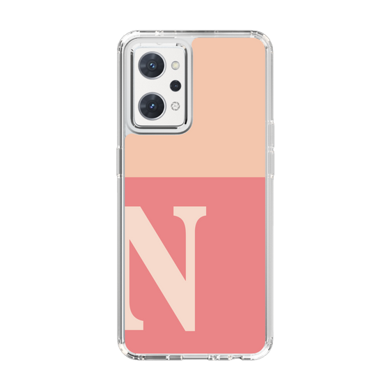 Slim Protection Case［ Original - initial two tone - N pink ］