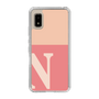 Slim Protection Case［ Original - initial two tone - N pink ］