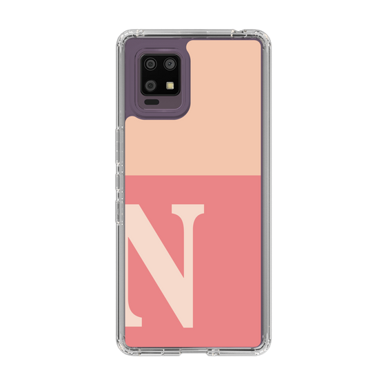 Slim Protection Case［ Original - initial two tone - N pink ］