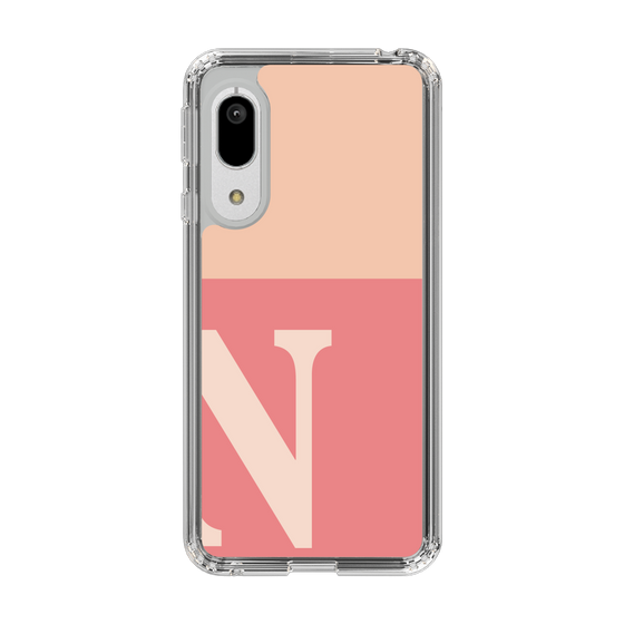 Slim Protection Case［ Original - initial two tone - N pink ］