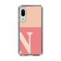 Slim Protection Case［ Original - initial two tone - N pink ］