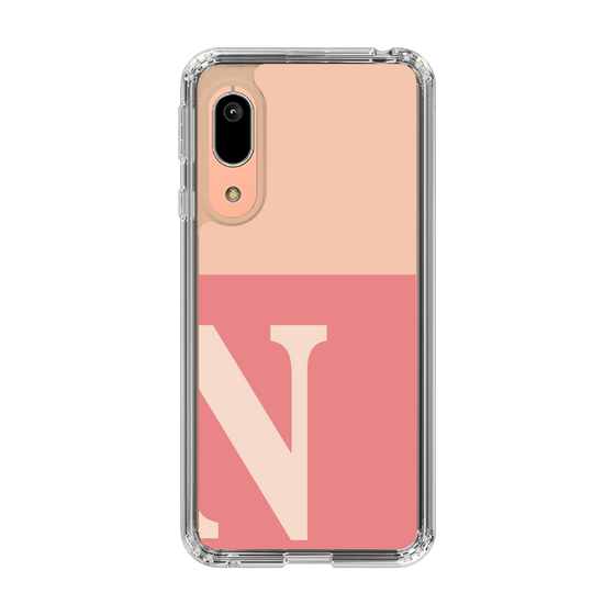 Slim Protection Case［ Original - initial two tone - N pink ］