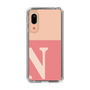 Slim Protection Case［ Original - initial two tone - N pink ］