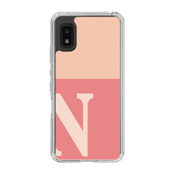 Slim Protection Case［ Original - initial two tone - N pink ］