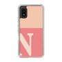 Slim Protection Case［ Original - initial two tone - N pink ］