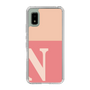 Slim Protection Case［ Original - initial two tone - N pink ］