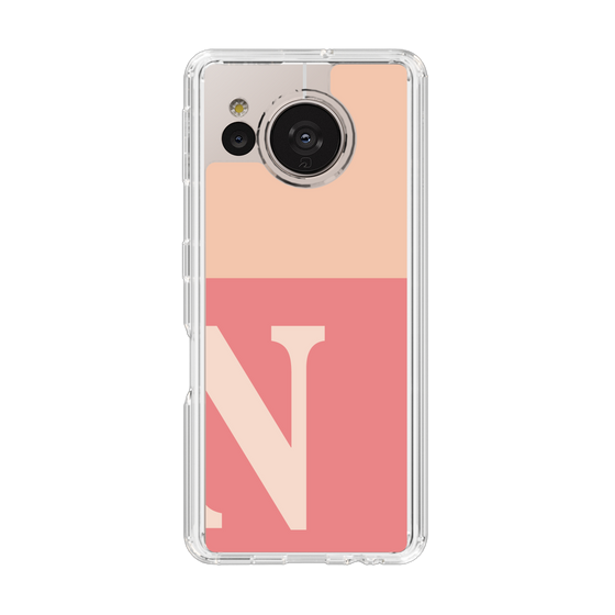 Slim Protection Case［ Original - initial two tone - N pink ］