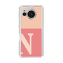 Slim Protection Case［ Original - initial two tone - N pink ］