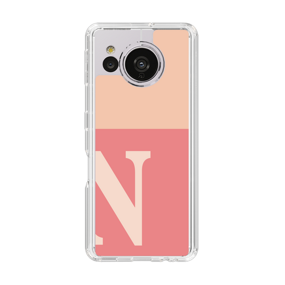 Slim Protection Case［ Original - initial two tone - N pink ］