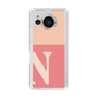Slim Protection Case［ Original - initial two tone - N pink ］