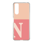 Slim Protection Case［ Original - initial two tone - N pink ］