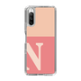 Slim Protection Case［ Original - initial two tone - N pink ］