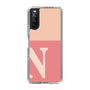 Slim Protection Case［ Original - initial two tone - N pink ］