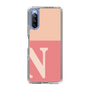 Slim Protection Case［ Original - initial two tone - N pink ］