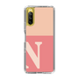 Slim Protection Case［ Original - initial two tone - N pink ］