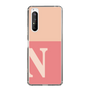 Slim Protection Case［ Original - initial two tone - N pink ］