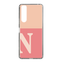 Slim Protection Case［ Original - initial two tone - N pink ］