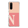 Slim Protection Case［ Original - initial two tone - N pink ］