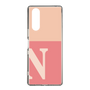 Slim Protection Case［ Original - initial two tone - N pink ］