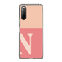 Slim Protection Case［ Original - initial two tone - N pink ］