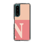 Slim Protection Case［ Original - initial two tone - N pink ］