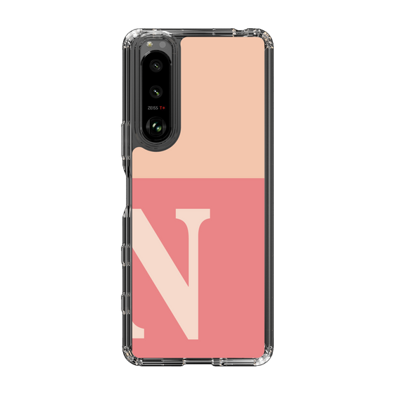 Slim Protection Case［ Original - initial two tone - N pink ］