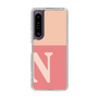 Slim Protection Case［ Original - initial two tone - N pink ］