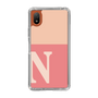Slim Protection Case［ Original - initial two tone - N pink ］