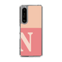 Slim Protection Case［ Original - initial two tone - N pink ］