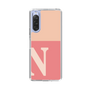 Slim Protection Case［ Original - initial two tone - N pink ］