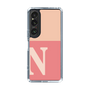 Slim Protection Case［ Original - initial two tone - N pink ］
