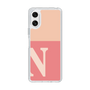 Slim Protection Case［ Original - initial two tone - N pink ］