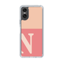 Slim Protection Case［ Original - initial two tone - N pink ］
