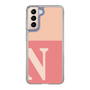 Slim Protection Case［ Original - initial two tone - N pink ］