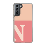 Slim Protection Case［ Original - initial two tone - N pink ］