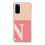 Slim Protection Case［ Original - initial two tone - N pink ］