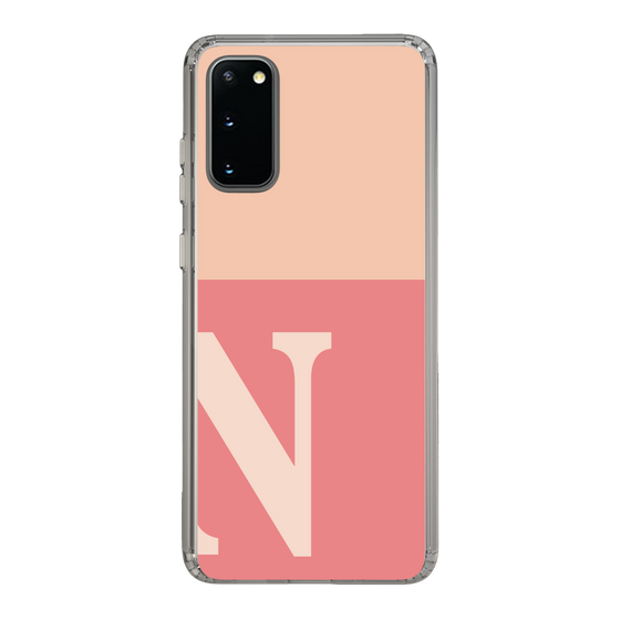 Slim Protection Case［ Original - initial two tone - N pink ］