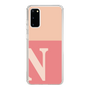 Slim Protection Case［ Original - initial two tone - N pink ］