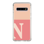 Slim Protection Case［ Original - initial two tone - N pink ］