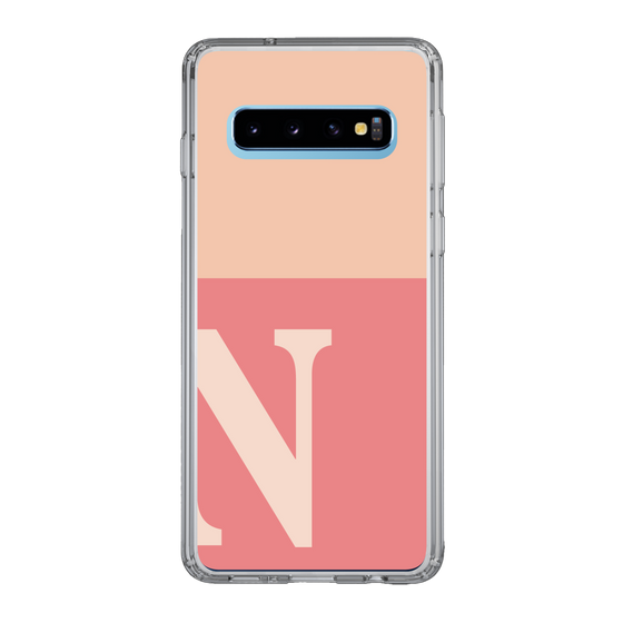 Slim Protection Case［ Original - initial two tone - N pink ］