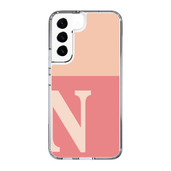 Slim Protection Case［ Original - initial two tone - N pink ］