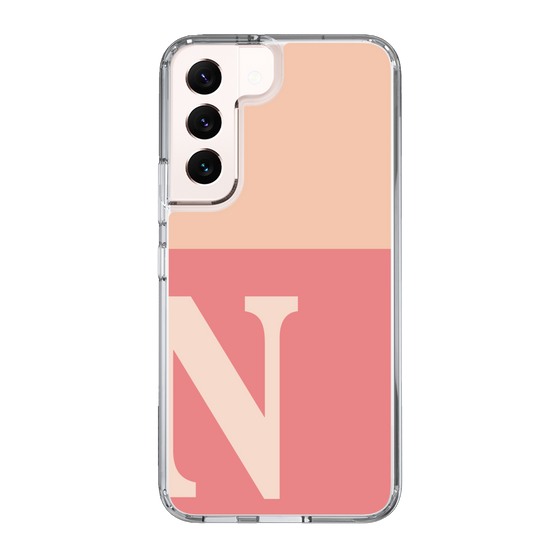 Slim Protection Case［ Original - initial two tone - N pink ］