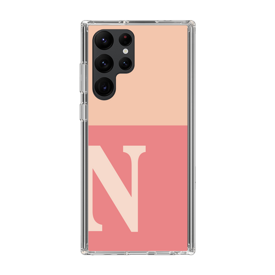 Slim Protection Case［ Original - initial two tone - N pink ］